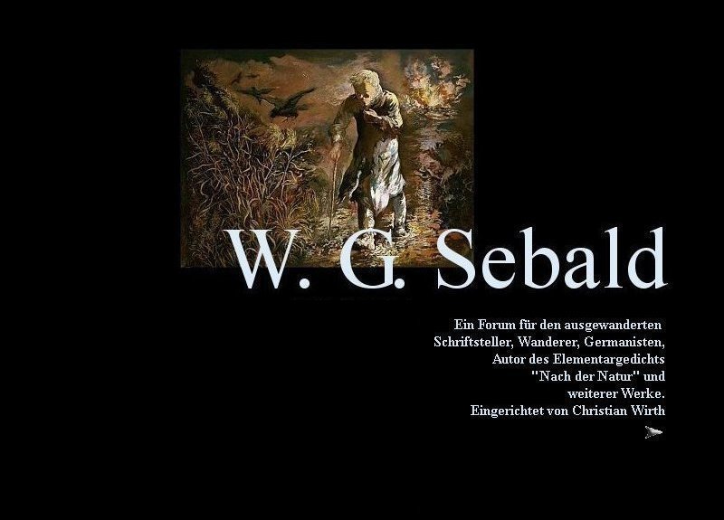 W. G. Sebald Titel