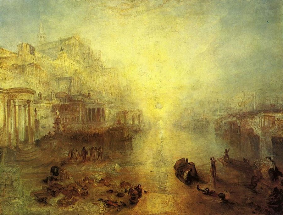 J.M.W. Turner: Ovid verbannt aus Rom 1838