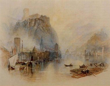 Turner: Burgen am Rhein