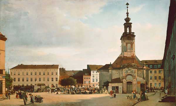 Der Spittelmarkt/Berlin 1833