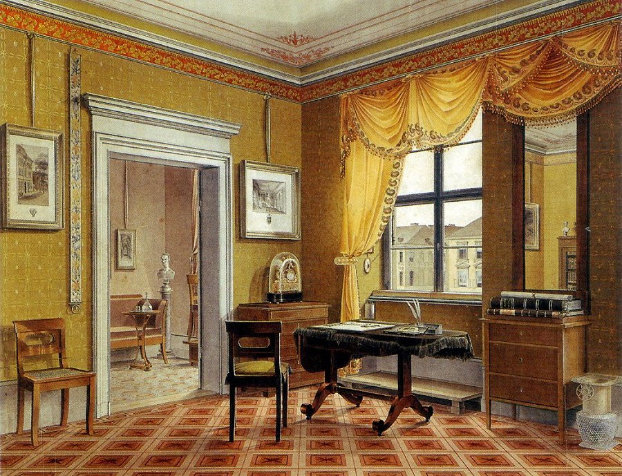 Eduard Gärtner: Zimmerbild 1849