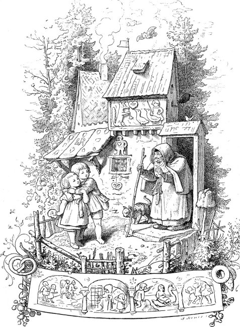 Illustration zu Hänsel und Gretel