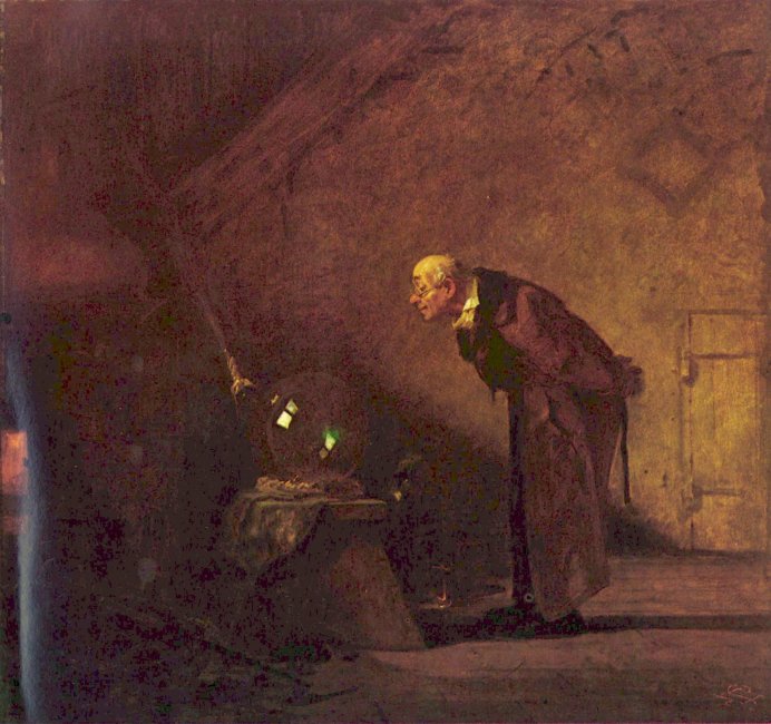 Der Alchimist 1860
