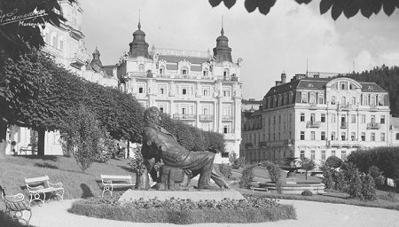 Marienbad: Goetheplatz