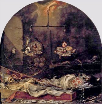 Juan de Nisa Valdés Leal: Finis gloriae mundi, 1672