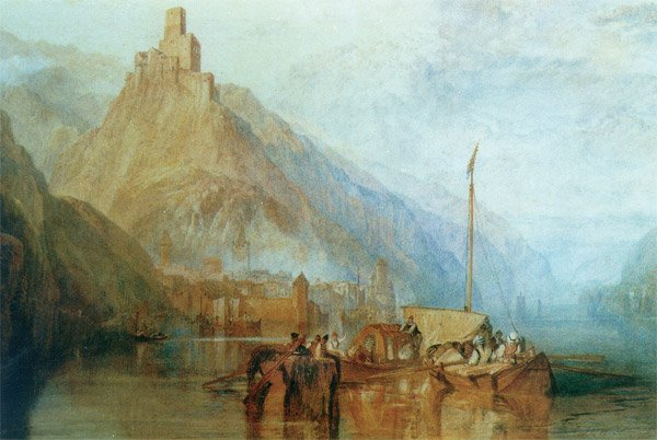 Turner: Kaub und Burg Gutenfels