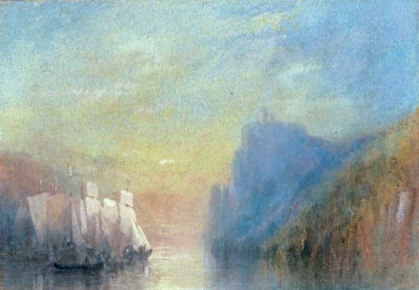 Turner: Auf dem Rhein